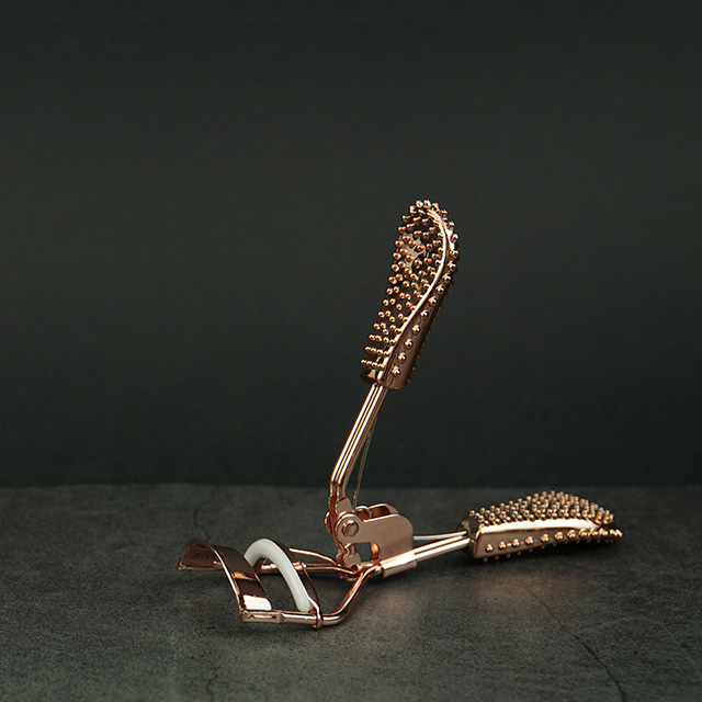 Deluxe Stainless Steel Plastic Handle Eyelash Curler